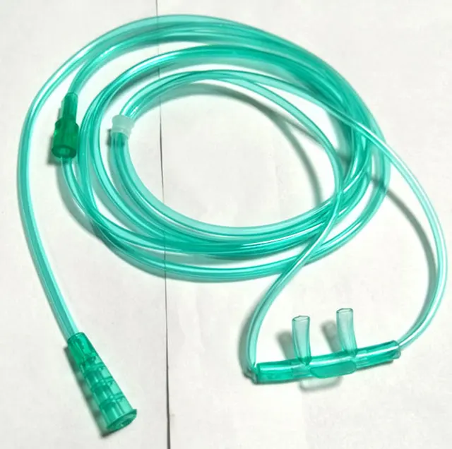 Disposable colored Nasal Oxygen Cannula For Medical Use