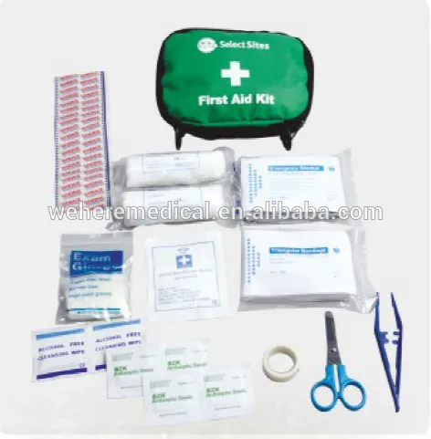 Botiquines/bolsas/equipos de primeros auxilios Softside