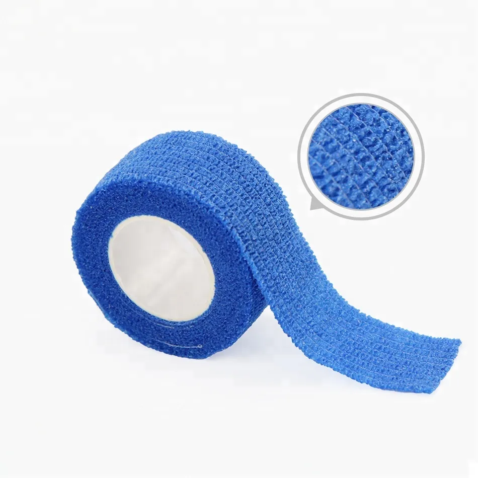 Non-woven Cohesive Bandage Colored Self-Adhesive Elastic Bandage For Finger 5