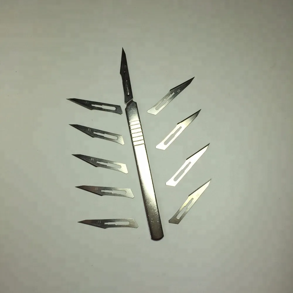 Disposable Sterile Stainless Steel Surgical Blade With CE,ISO 3