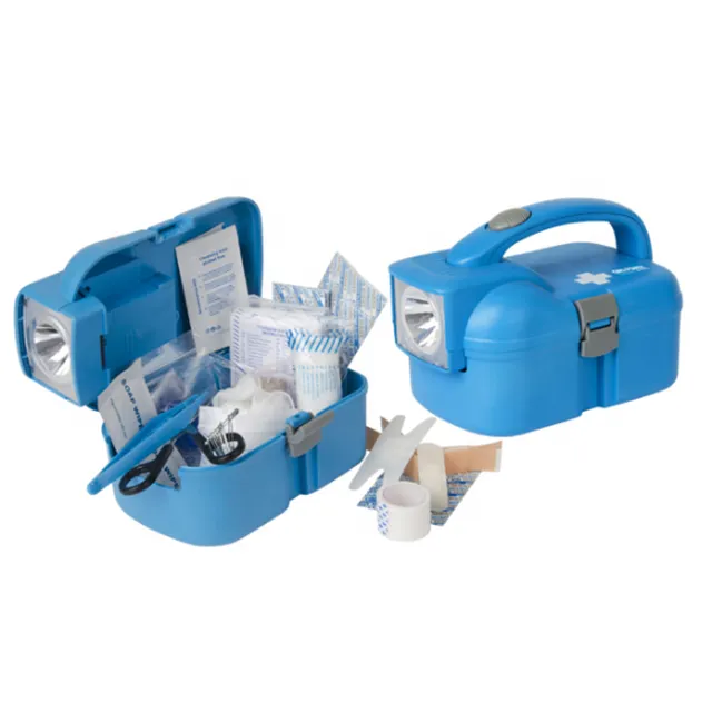 Equipo médico Caja de atención médica Kit de primeros auxilios de viaje