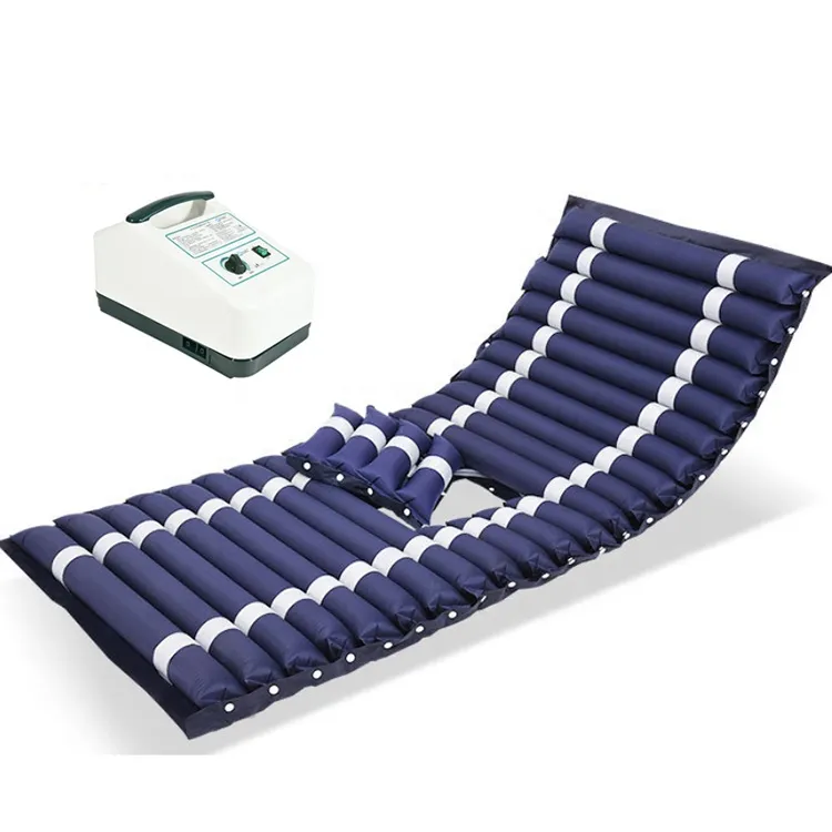 Hospital medical PVC air ripple mattress for home use bedsores mattress 4