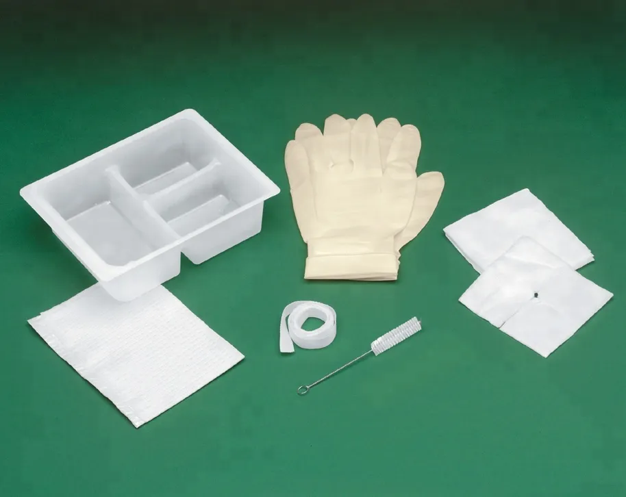 Disposable plastic surgical tracheostomy tray 2