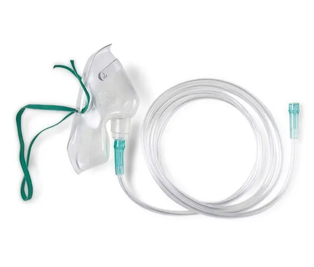 Medical Consumables adult CO2 + O2 combined gel oxygen face mask with FDA CE ISO