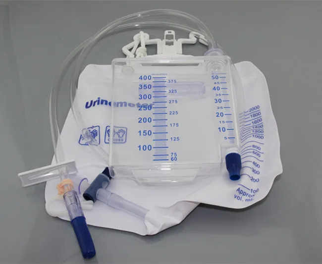 Disposable Medical Urine Flow Meter Bag With FDA CE ISO 5
