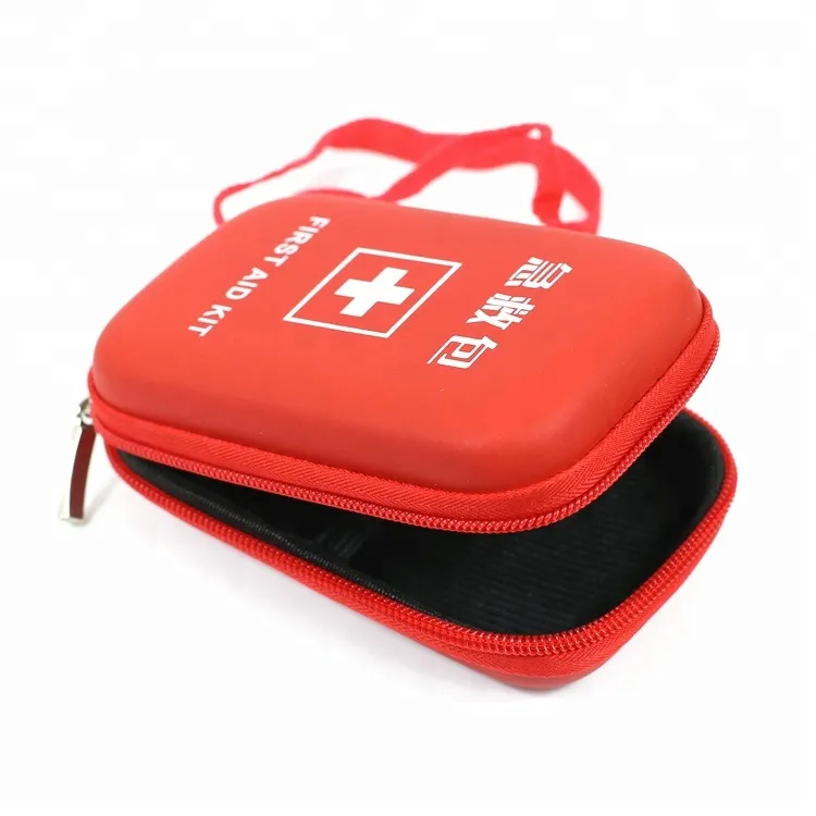 Waterproof outdoor family portable small first aid kit suit family car travel camping medical kit 2