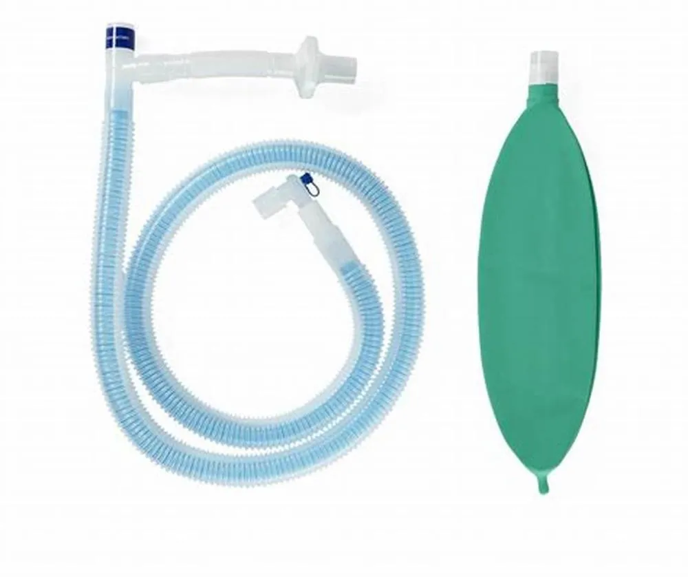 Disposable Medical Corrugated tube Anesthesia Ventilator Breathing Circuit with FDA,CE,ISO 5