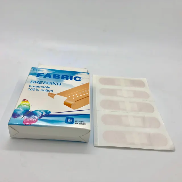Tirita adhesiva médica para el cuidado de heridas