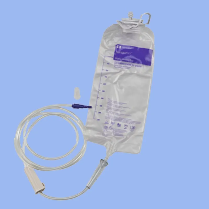 Medical Enteral Feeding Bag Gravity Set with FDA,CE,ISO 2