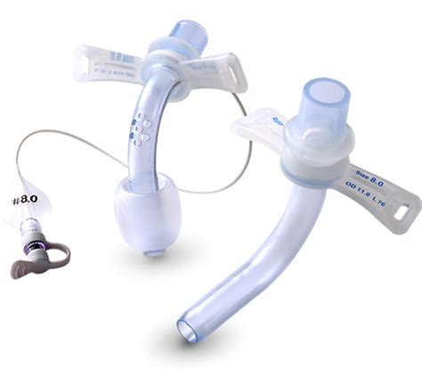 Tubo de traqueotomía médico con/sin balón