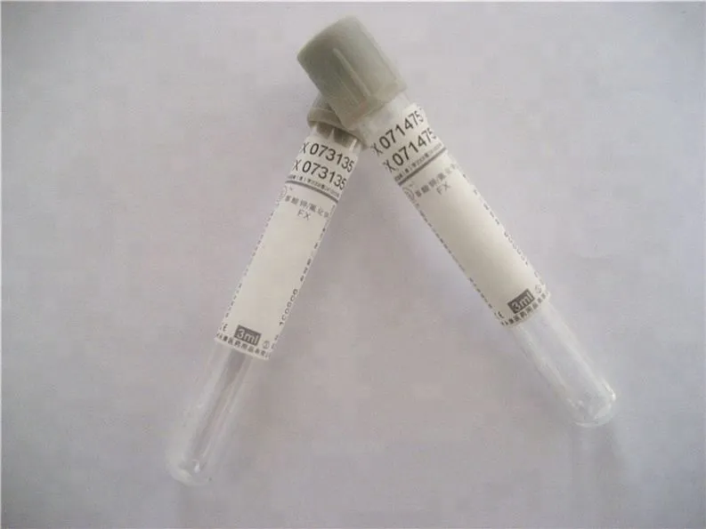 Vacuum blood Collection Tube Potassium Oxalate Sodium Heparin +Sodium Fluoride 6