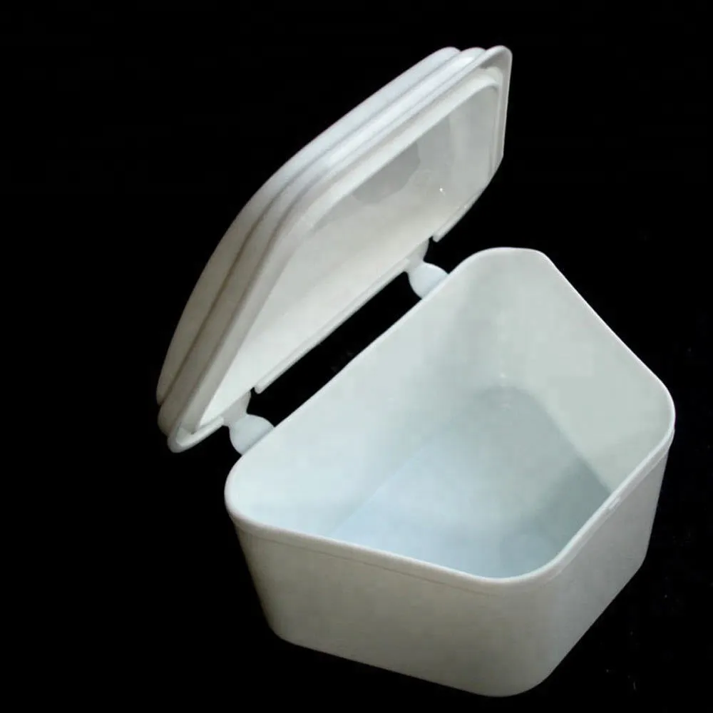 Free sample CE FDA plastic storage orthodontic denture box 3