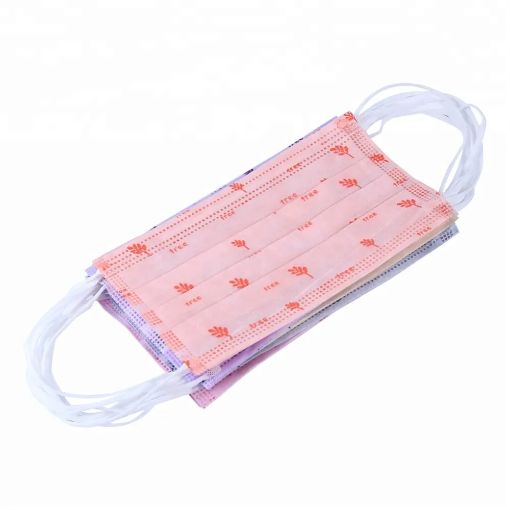 Disposable 3-ply non-woven face mask with all sizes FDA,CE,ISO 2
