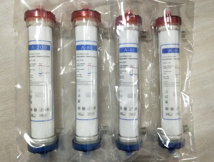 High Flux Hemodialysis and Low Flux Purification Hemodialyser Blood Dialyzer 3