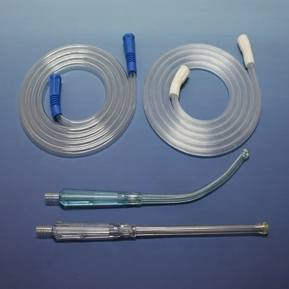 Medical Disposable yankauer suction set with FDA,CE,ISO 4