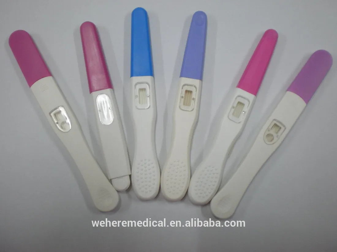 Medical one step urine rapid diagnostic test kit HCG pregnancy testing kit 4