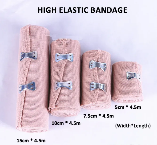 Medical Wound Dressing Outdoor Sports Sprain Treatment Bandage High Elastic Bandage 5