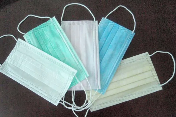 Disposable 3-ply non-woven face mask with all sizes 5