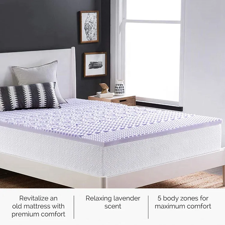 Hospital foam mattress topper home use anti-bedsore ripple mattress 4