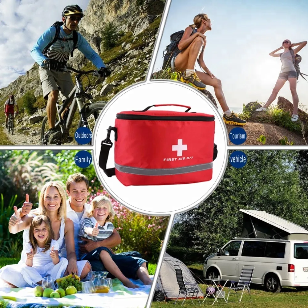 Nylon sport camping travel outdoor first aid kit 5