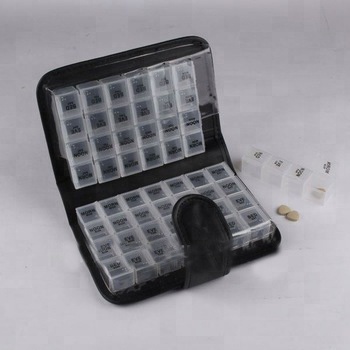 Pastillero portátil de viaje para 14 días