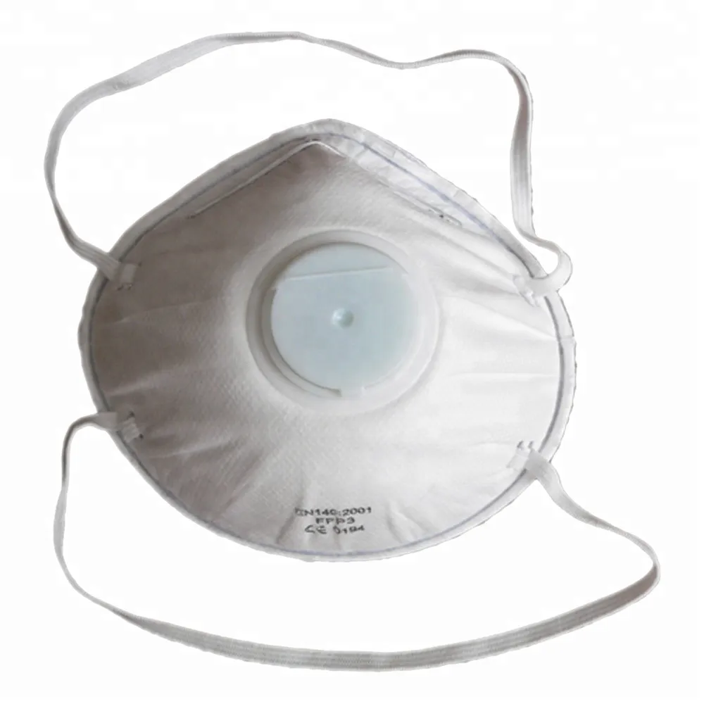 Mascarilla desechable anticontaminación FFP1/FFP2/FFP3 contra el polvo / respirador facial en todas las tallas