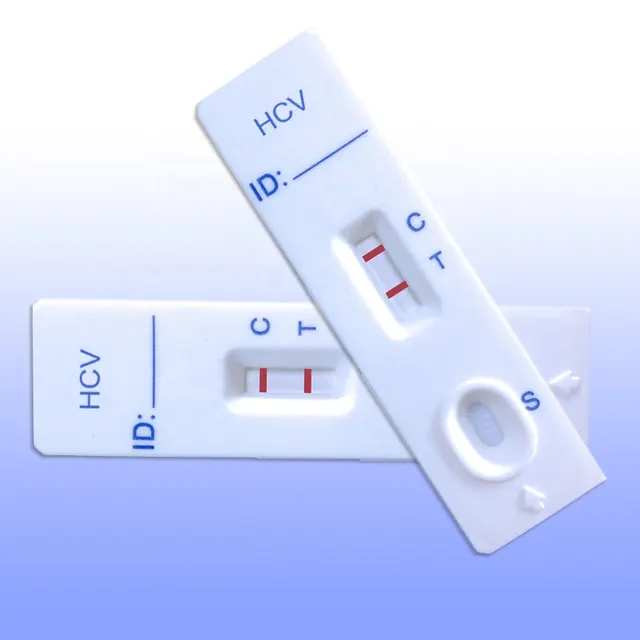 Kits de prueba rápida de virus Hepatitis A, B, C y HbsAg con casete y tira