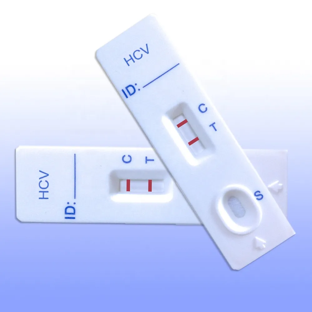 Kits de prueba rápida de virus Hepatitis A, B, C y HbsAg con casete y tira