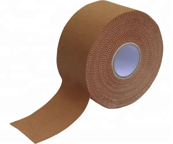 Sport adhesive cotton athletic tape with FDA,CE.ISO 3