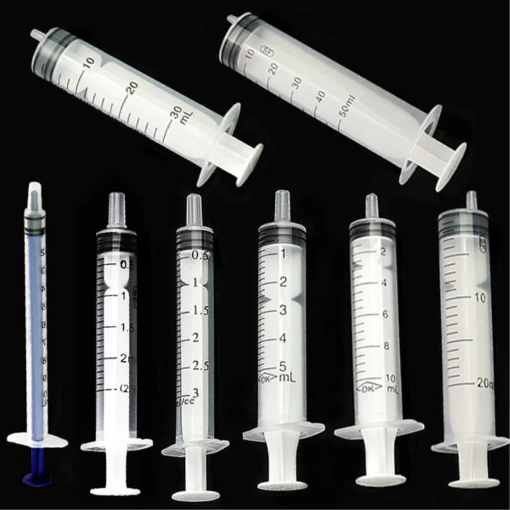Popular Medical Sterile Disposable Plastic Syringe With Luer lock 6