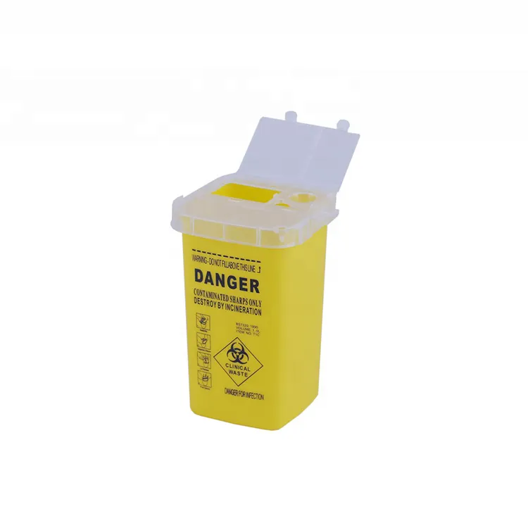 Medical plastic waste needle container sharp container 4