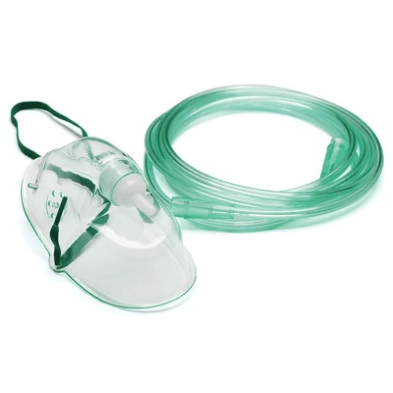 Medical Oxygen Mask With Tubing FDA CE ISO 6