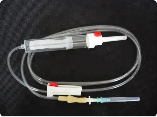 Sterile Blood Transfusion Set With Filter FDA,CE,ISO 4
