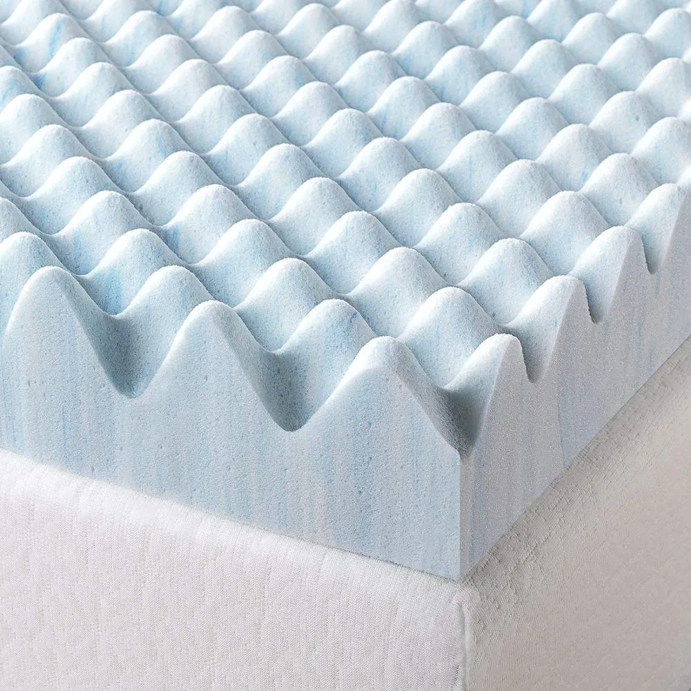 Rehabilitation Foam Egg Crate Mattress medical use Topper Ripple Mattress 6