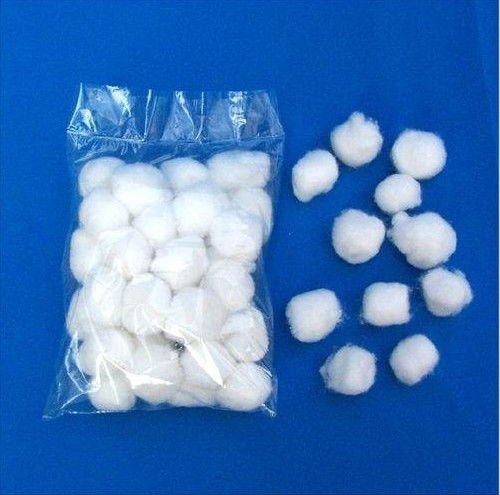 Sterile absorbent medical cotton wool balls with all sizes 4