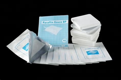 Surgical Sterile Paraffin Gauze Dressing/Pad/Swab with FDA,CE,ISO 5