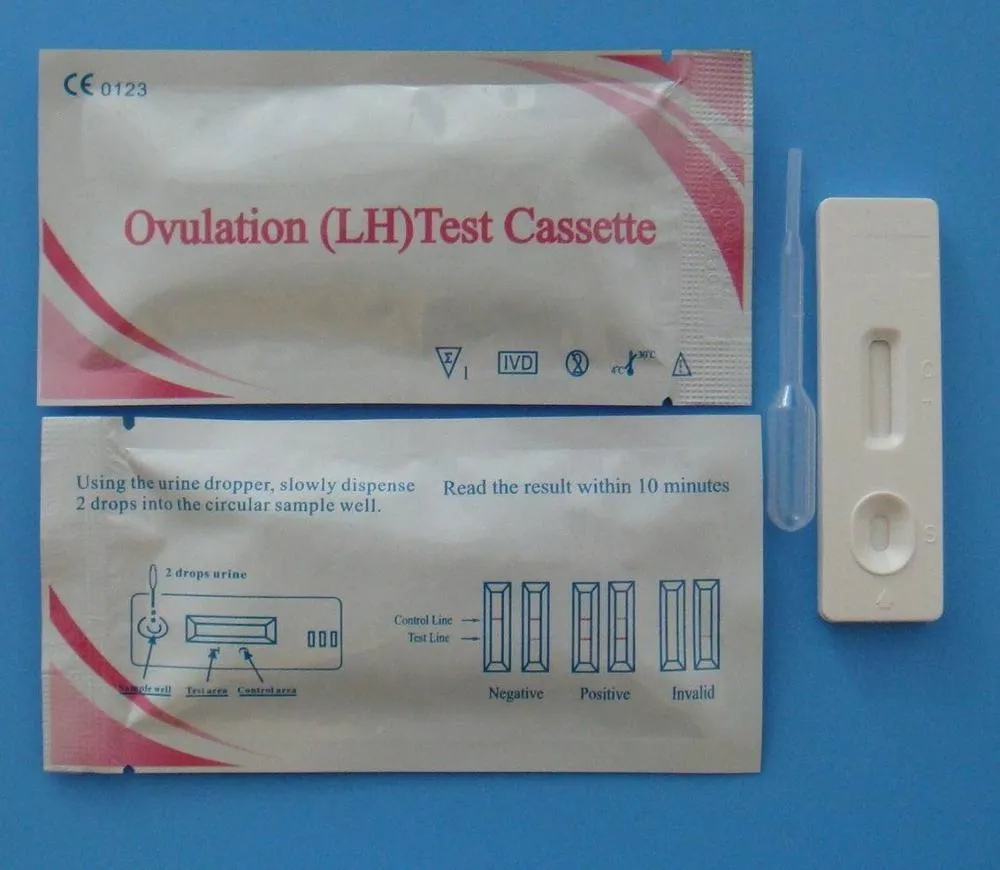 Homecare Medical diagnostic one step LH ovulation test cassette strip midstream 3