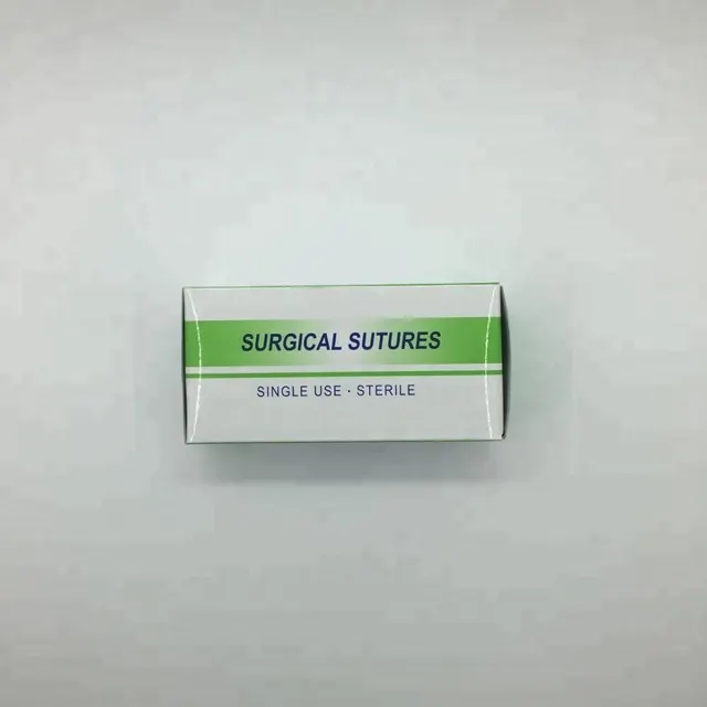 Sutura monofilamento de nailon poliamida médica quirúrgica desechable