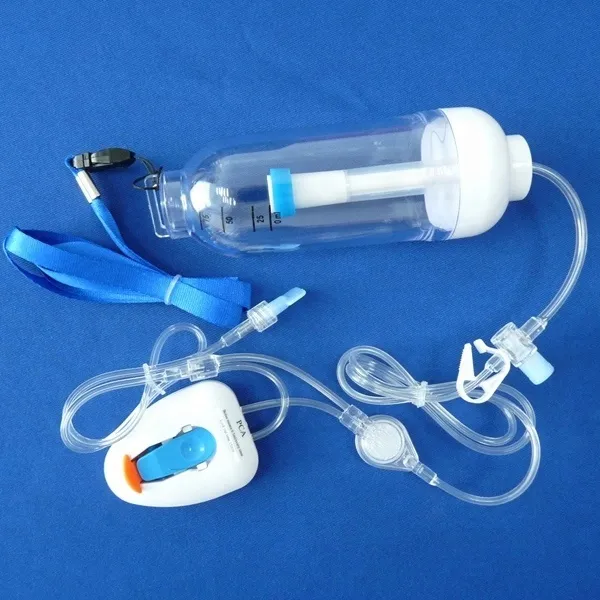 Bomba de infusión elastomérica estéril desechable