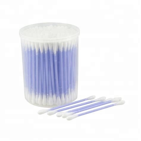 Cotton Buds Wooden/Plastic Stick Cotton Ear Stick Buds Sterile Cotton Swabs 2