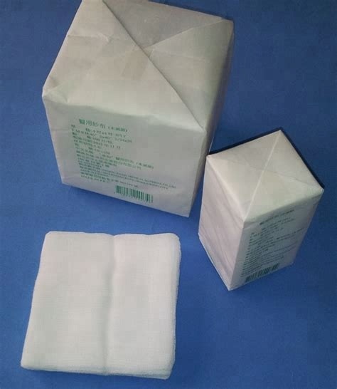 100% natural cotton Medical Absorbent sterile/not sterile gauze swabs with CE,SO 3