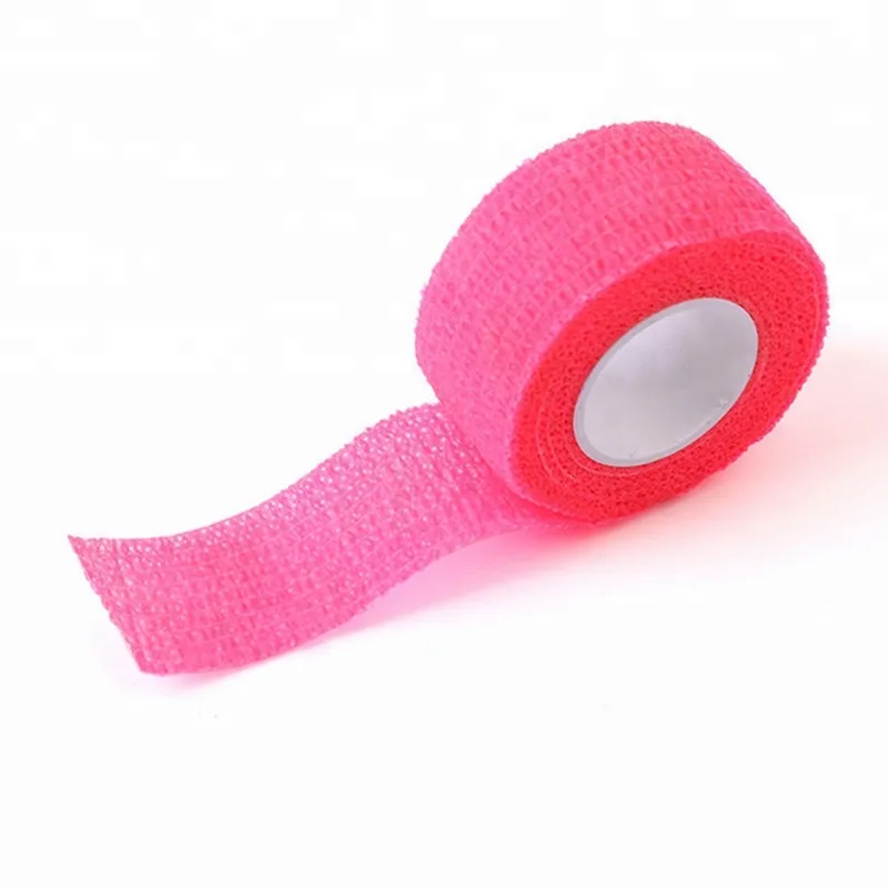 Non-woven Cohesive Bandage Colored Self-Adhesive Elastic Bandage For Finger 4
