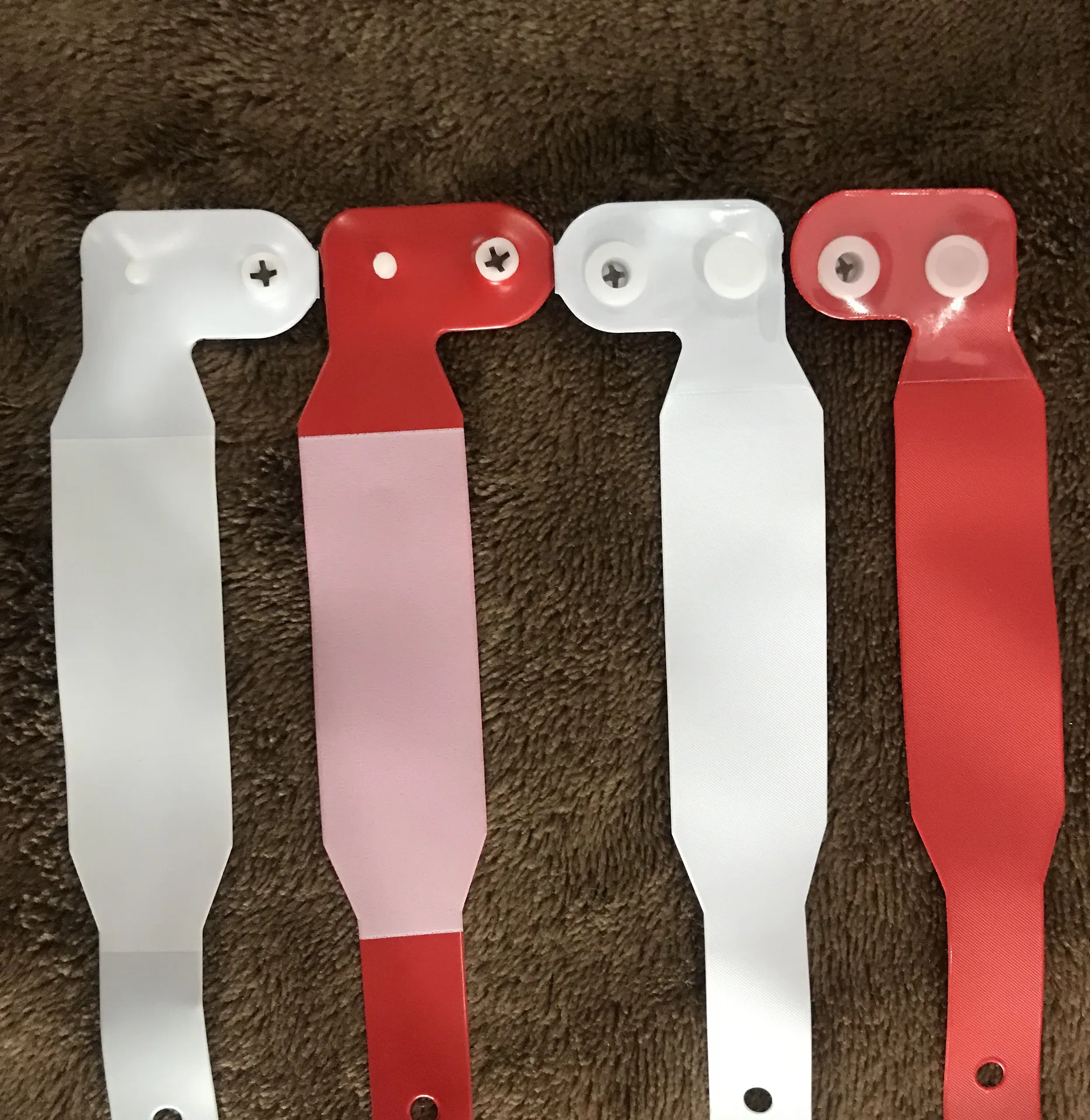 Hospital medical disposable PVC ID wristband entrance ID bracelets 6