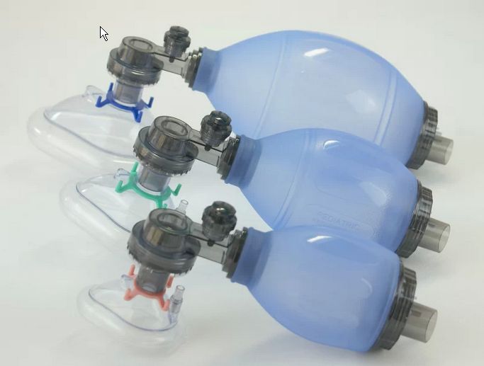 Medical Equipement Ambu Bag With Disposable Face Mask 3