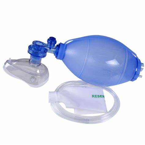 Equipo médico Ambu Bag con máscara facial desechable