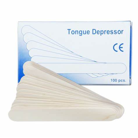 Depresor lingual de madera de calidad A