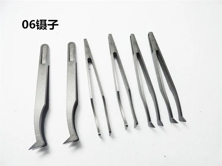 Antistatic Disposable Conductive Plastic Tweezers 5