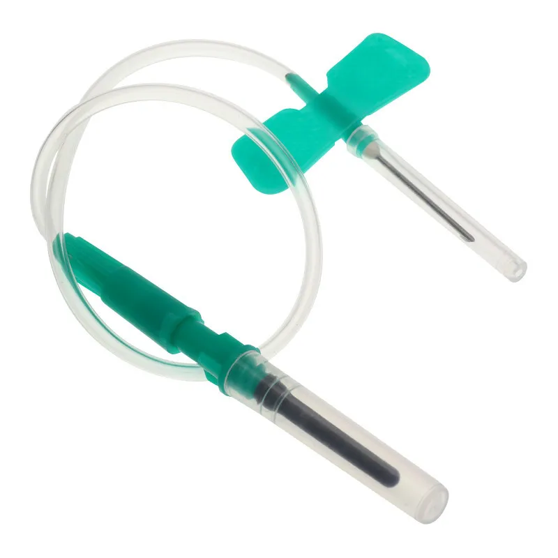 Medical Vacuum venous blood collection butterfly needle sizes 21g 22g 23g 24g 26g 2
