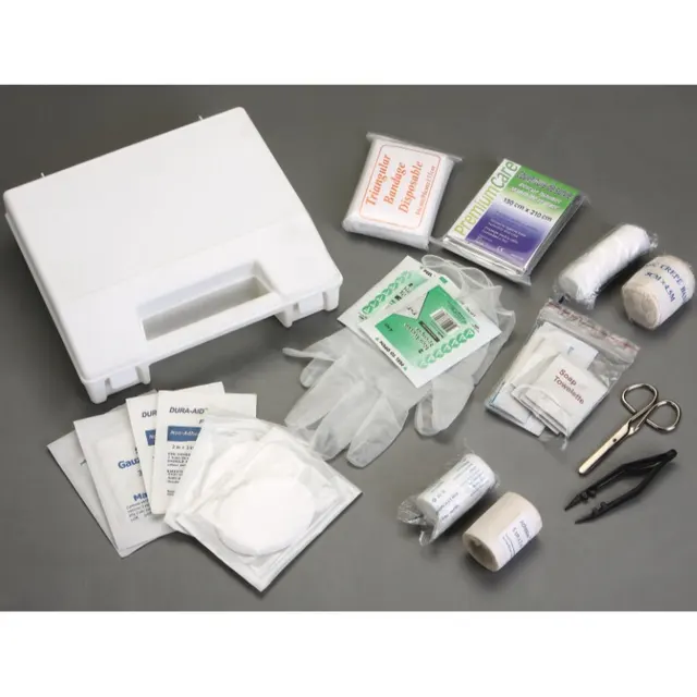 Mini botiquín de plástico de primeros auxilios / caja / kit