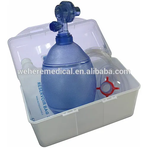 Medical blue resuscitator